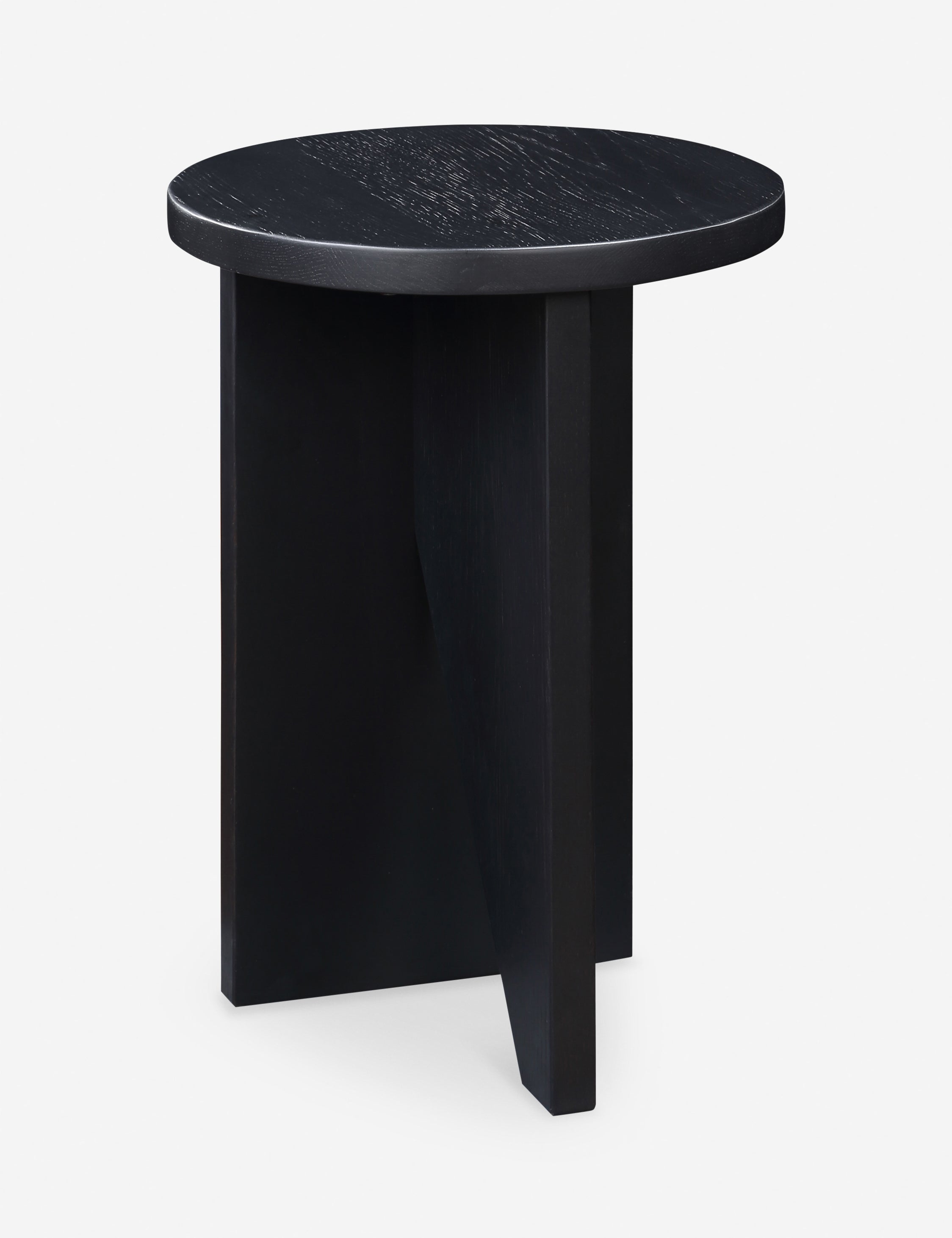 Durante Round Side Table - Modern End Table for Living Room, Bedroom & Office - Small Accent Table with Sturdy Metal Base - Perfect for Coffee, Books & Decor
