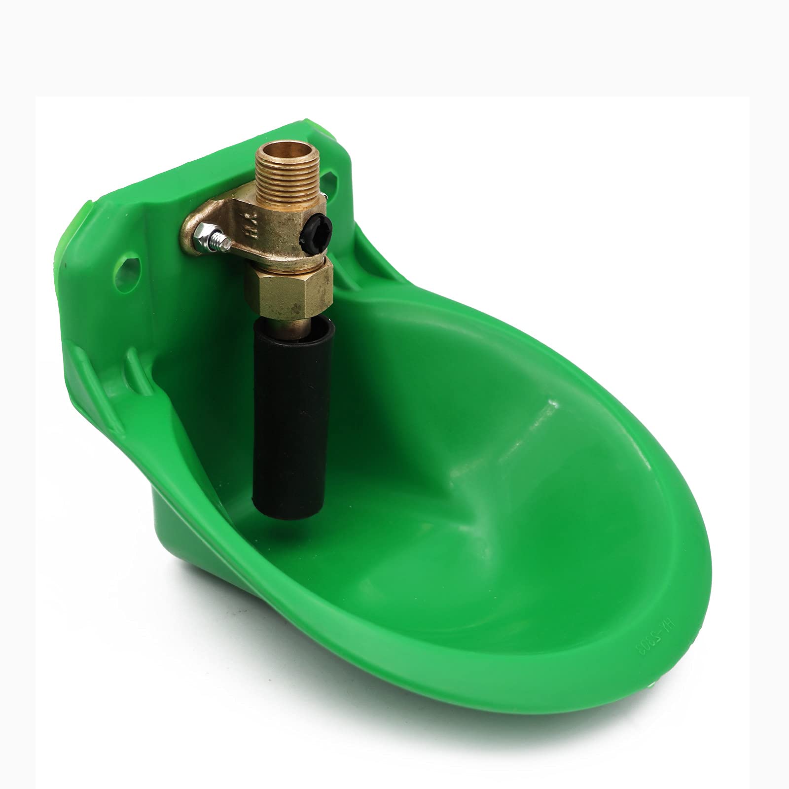 Automatic Sheep Goat Water Bowl with Copper Valve - Plastic Drinking Trough for Livestock (Sheep, Goats, Dogs, Pigs, Calves) - Durable Farm Water Dispenser System for Pasture, Barn & Outdoor Use