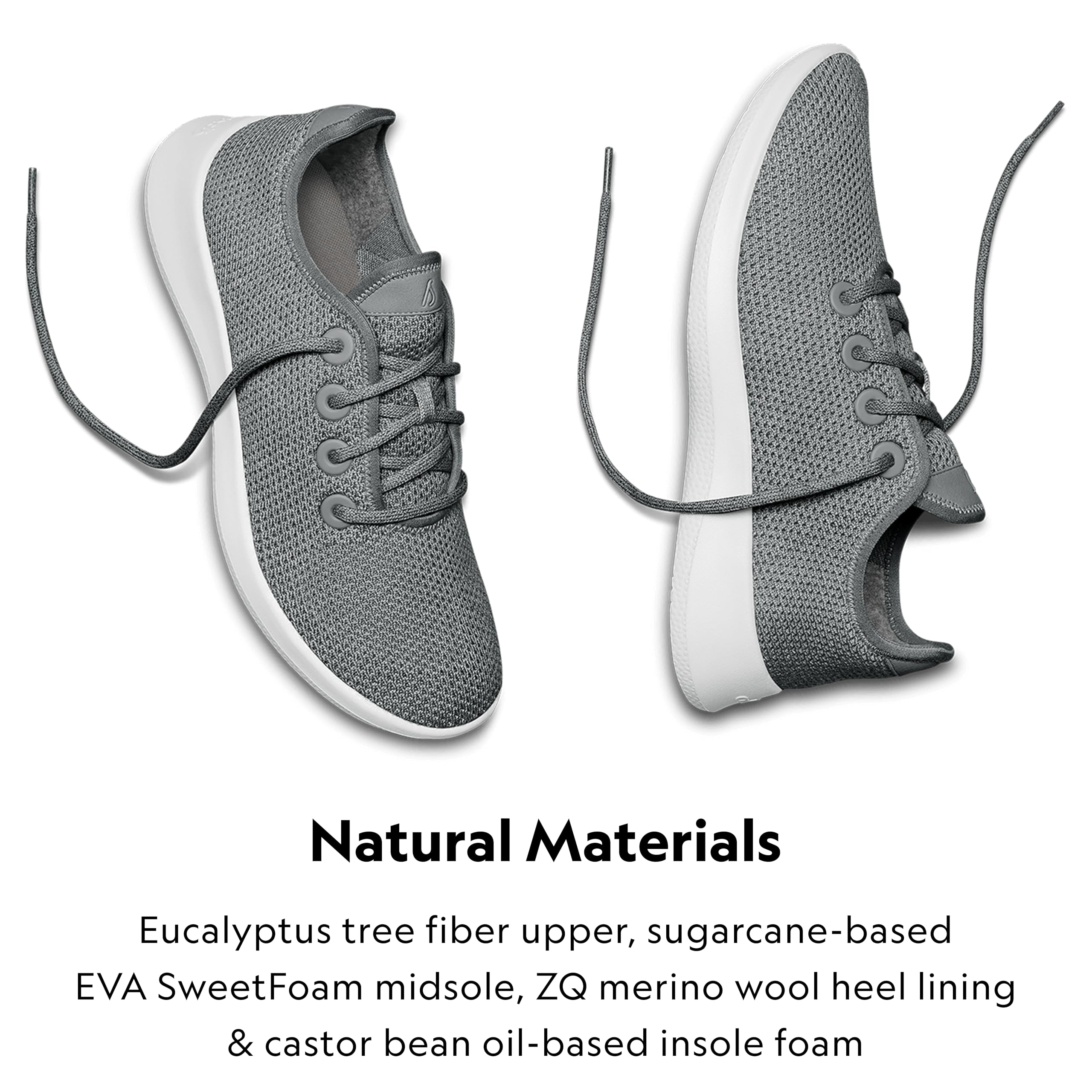 Allbirds Men's Tree Runners - Breathable & Lightweight Everyday Sneakers | Eco-Friendly Natural Materials | Machine Washable Comfort Shoes for Walking, Running & Casual Wear