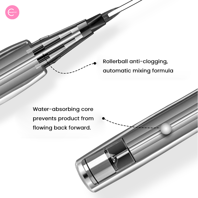 AOJN Dual Tip Liquid Brow Pen - Waterproof Eyebrow Pencil for Precise & Natural Brows - Perfect for Everyday Makeup & Professional Use