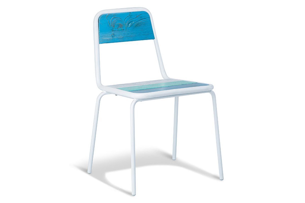 white/blue