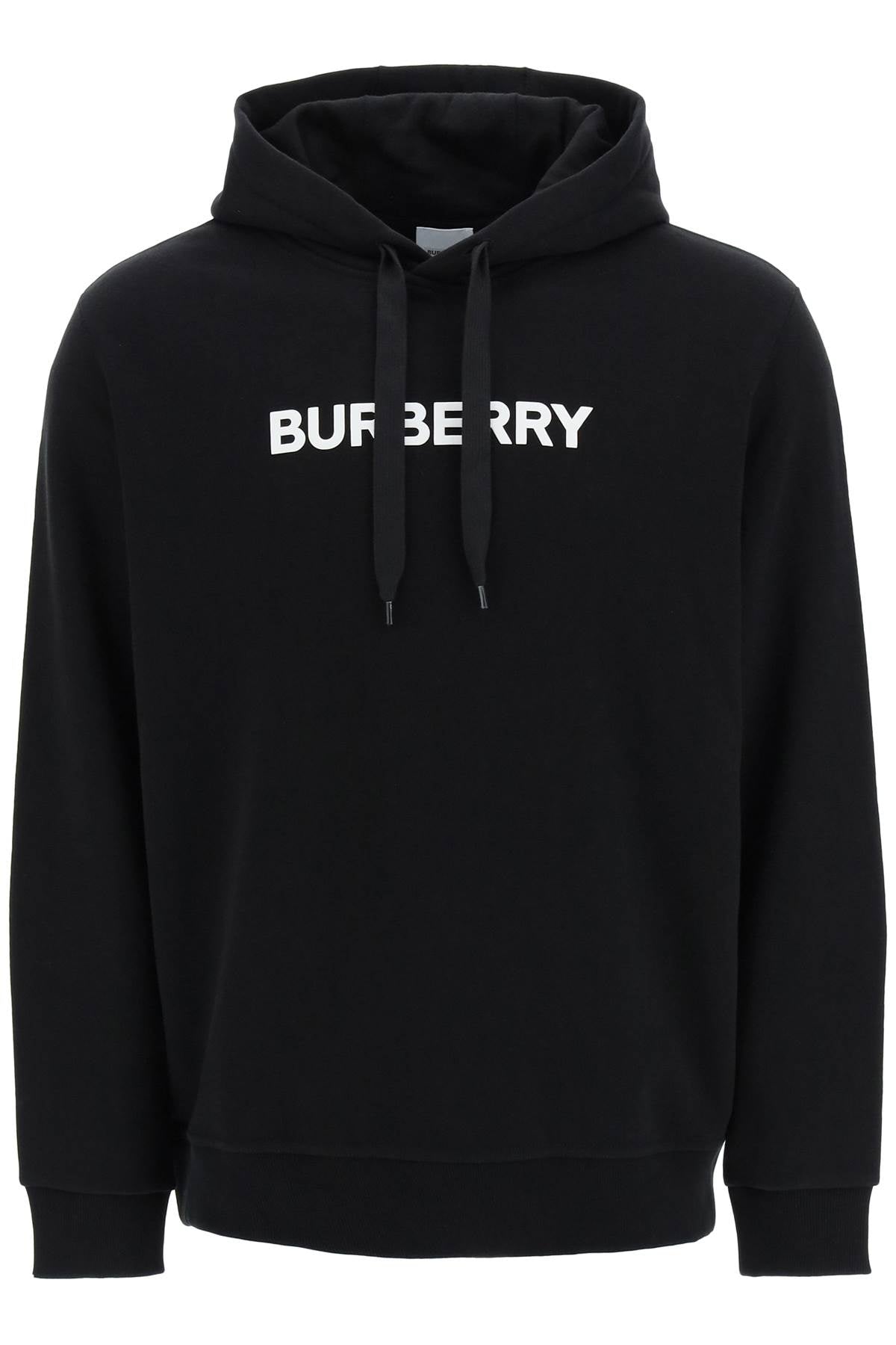 Burberry Logo Hoodie for Men & Women | Classic Cotton Pullover Sweatshirt | Casual Streetwear & Layering Essential