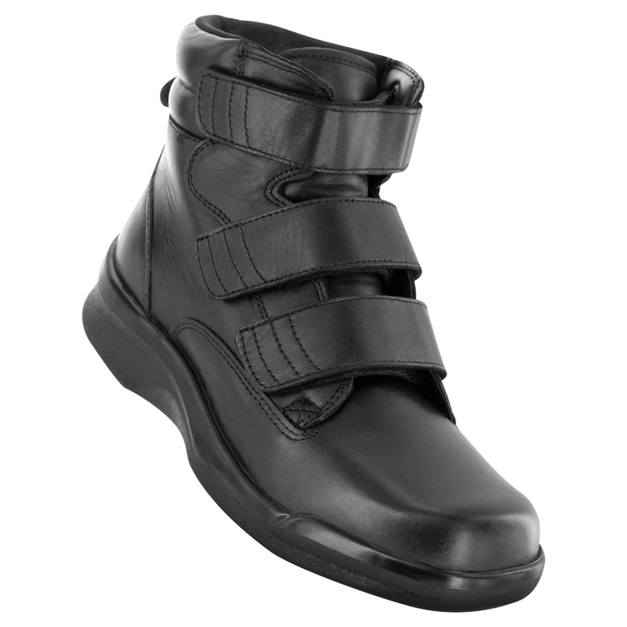 Apex Men's Biomechanical Triple-Strap Work Boot Sneaker - Durable Safety Shoes for Construction, Hiking & Outdoor Work - Non-Slip Steel Toe Work Boots for Men