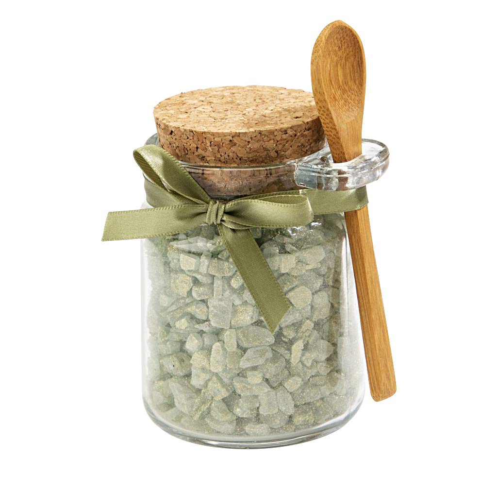 Sonoma Lavender Eucalyptus Bath Salts with Epsom Salt & Essential Oils - Relaxing Spa Treatment for Stress Relief & Skin Hydration - Deeply Moisturizes & Nourishes Skin - 8oz Honey Jar - Perfect for Self Care, Aromatherapy & Home Spa Nights