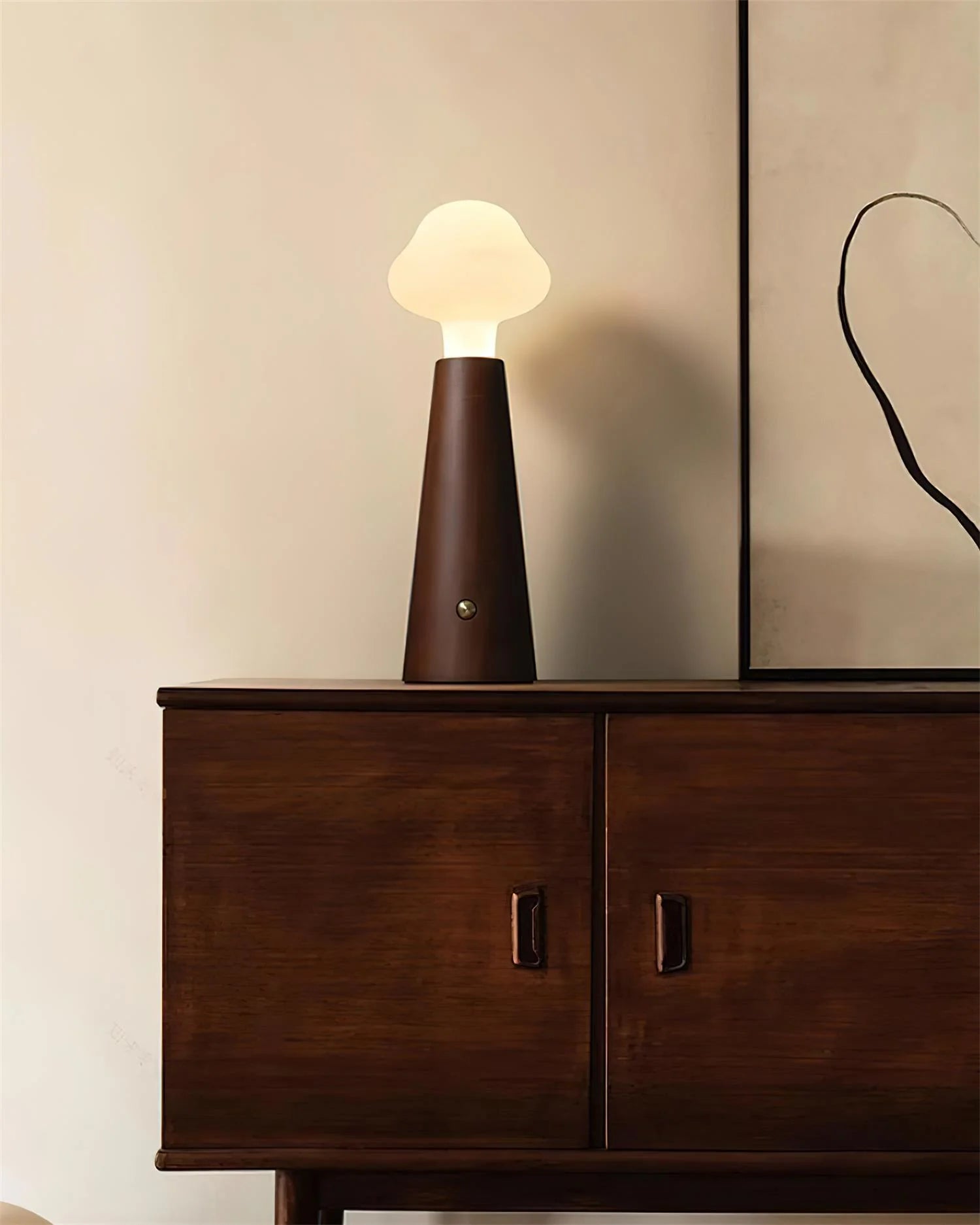 Modern LED Mousse Table Lamp - Soft Glow Bedside Night Light for Bedroom, Living Room & Office - Energy Efficient & Stylish Home Decor Lighting