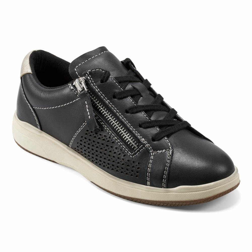 Earth Women's Netta Black M - Comfortable & Stylish Casual Dress for Everyday Wear, Office, and Outdoor Activities