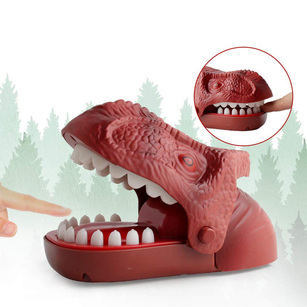 Classic Dinosaur Dentist Biting Game - Fun Family Party Hand Game for Kids & Adults - Creative Educational Toy for Stress Relief & Group Play - Perfect for Birthday Parties, Classroom Activities & Family Game Nights