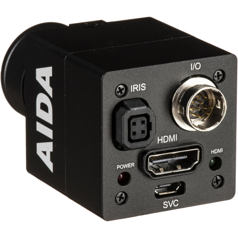 AIDA Imaging HD 100 Full HD HDMI Camera with TRS Stereo Audio Input - Professional Streaming, Video Conferencing & Content Creation Camera for YouTube, Twitch & Zoom Meetings