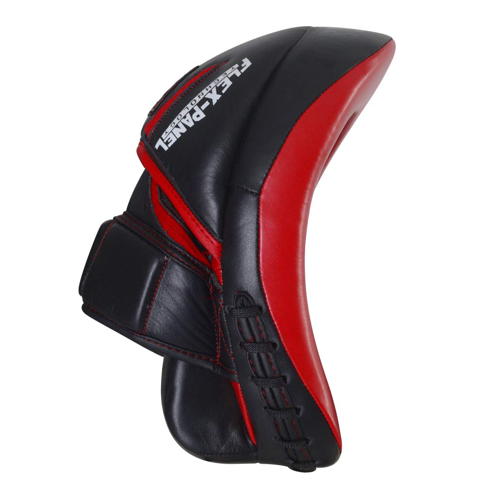 Ringside Pro Panther Boxing MMA Punch Mitts - Red/Black - One Size for Training & Sparring | Perfect for Boxing, MMA, Kickboxing & Fitness Workouts