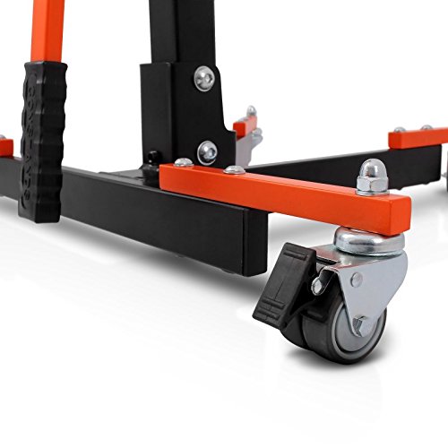 Yamaha FZS 1000 Fazer 01-05 Center Paddock Stand CS Power Evo - Orange Motorcycle Lift Stand for Easy Maintenance & Tire Changes