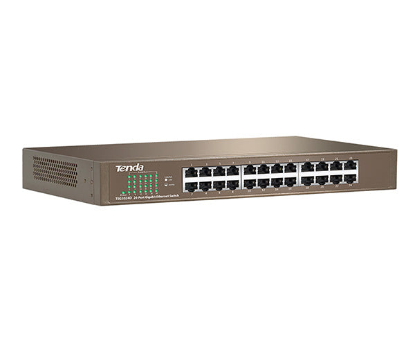 24 Port Gigabit Ethernet Switch - High Speed Network Switch for Home & Office, Gaming, Streaming & Smart Home Devices | Plug & Play Setup