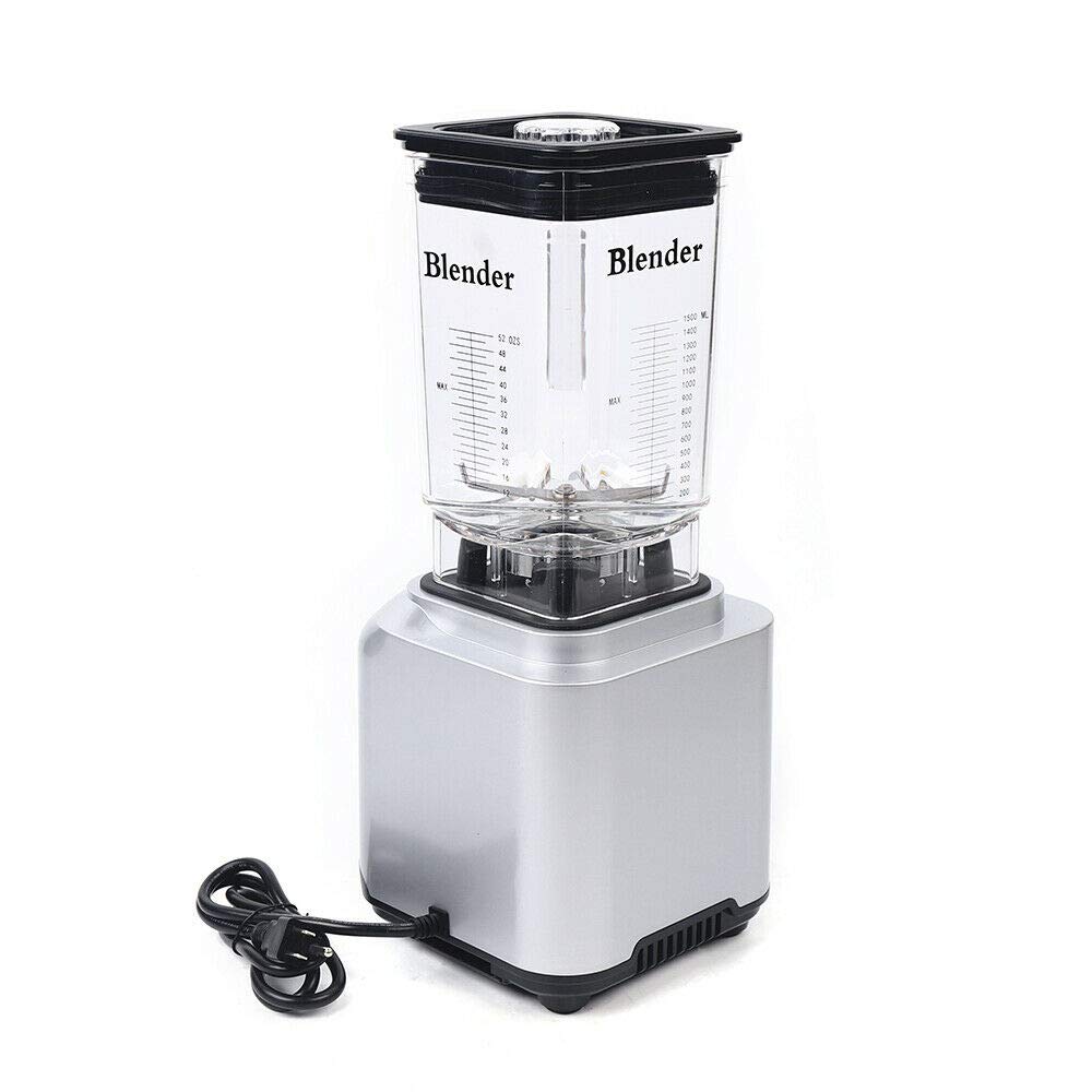 **1500W High-Speed Professional Blender for Smoothies, Ice & Frozen Fruit - 51 Oz Countertop Blender with Total Crushing Technology - Perfect for Juicing, Mixing & Kitchen Prep (Black)**
