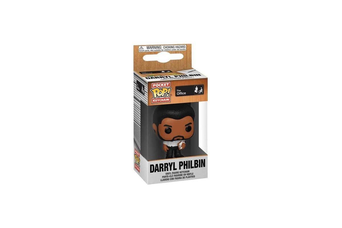 Funko Pocket Pop! Keychain - The Office Darryl Collectible Figure - Perfect for Backpacks, Keys & Gifts for Fans of The Office TV Show