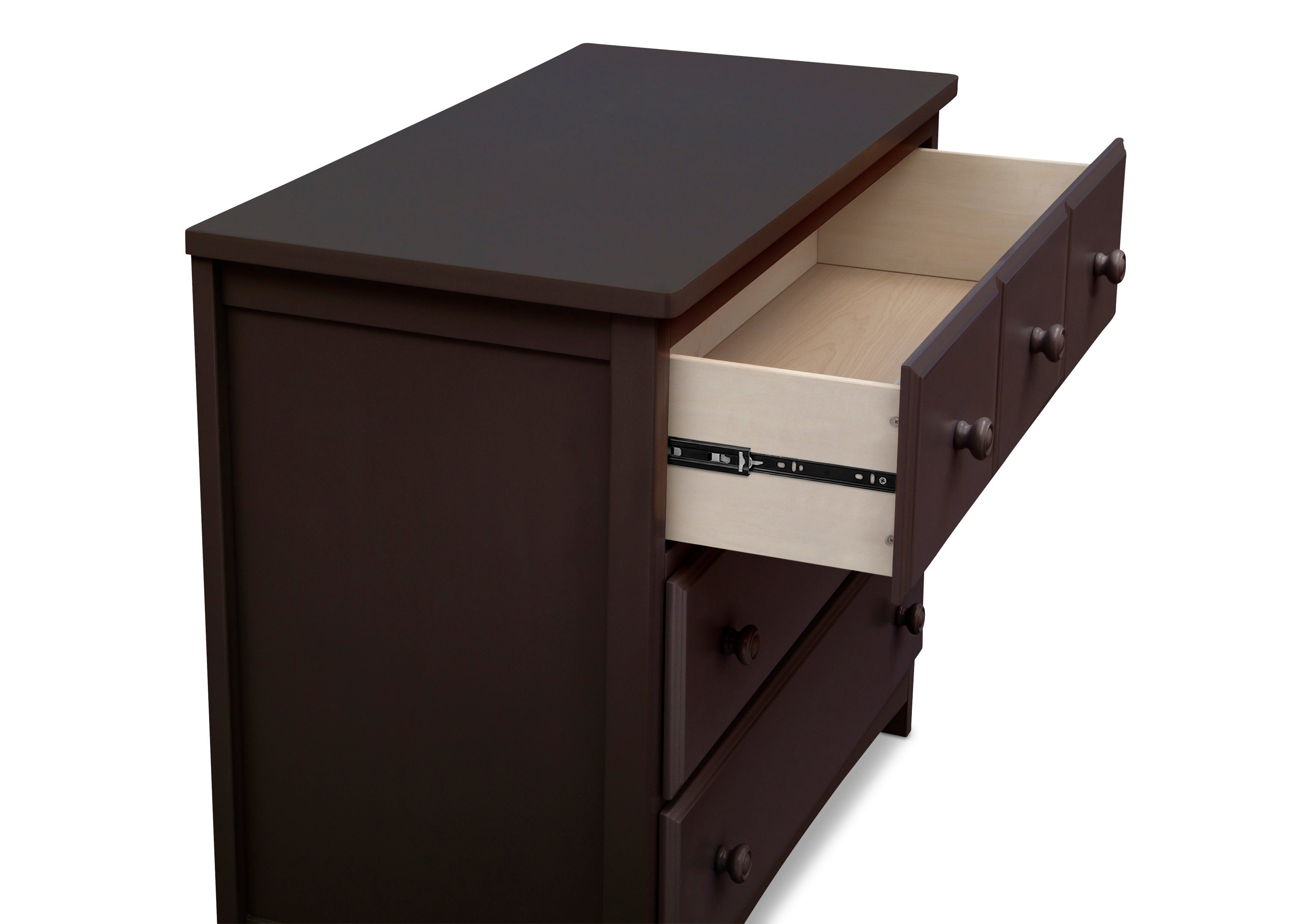 3 Drawer Dresser with Interlocking Drawers - Sturdy Bedroom Storage Organizer for Clothes, Accessories & Linens | Perfect for Home, Apartment & Dorm Room Organization