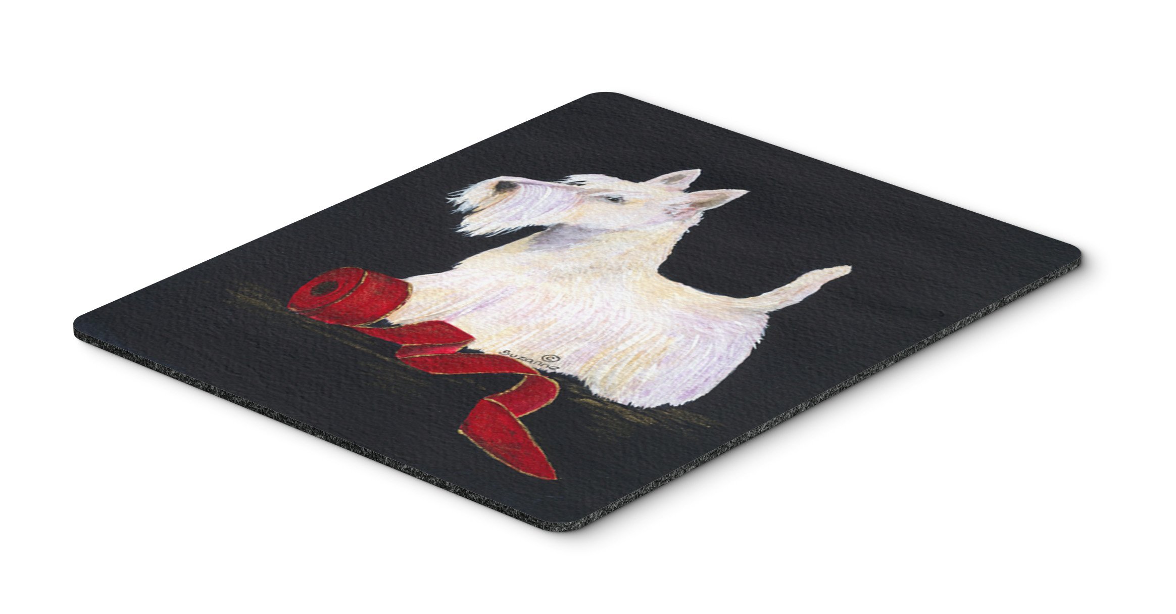 Scottish Terrier Mouse Pad - Non-Slip Heat Resistant Desk Mat for Home Office, Gaming & Laptop Use - Large Washable Computer Mousepad with Cute Dog Design - Perfect for Work, Study & Kitchen Trivet