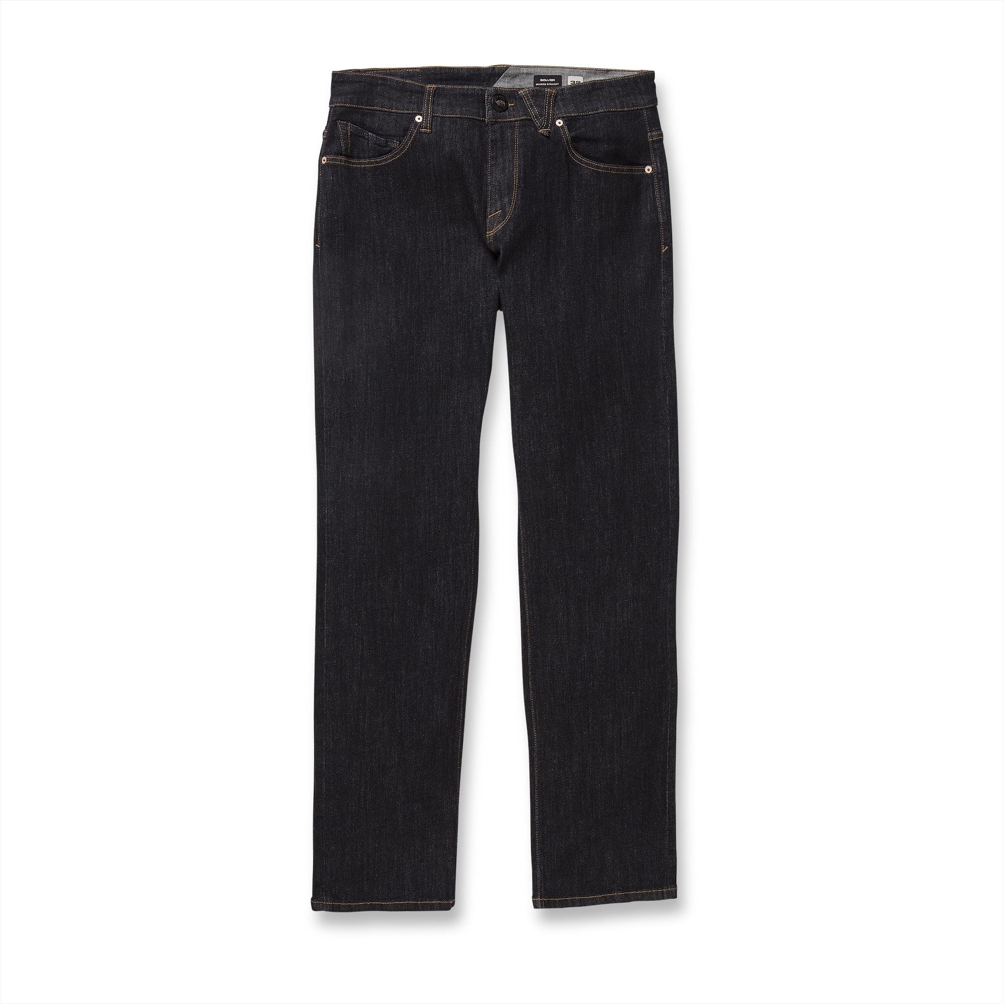 Volcom Men's Solver Stretch Denim Jeans - Comfortable Slim Fit for Casual Wear & Outdoor Activities