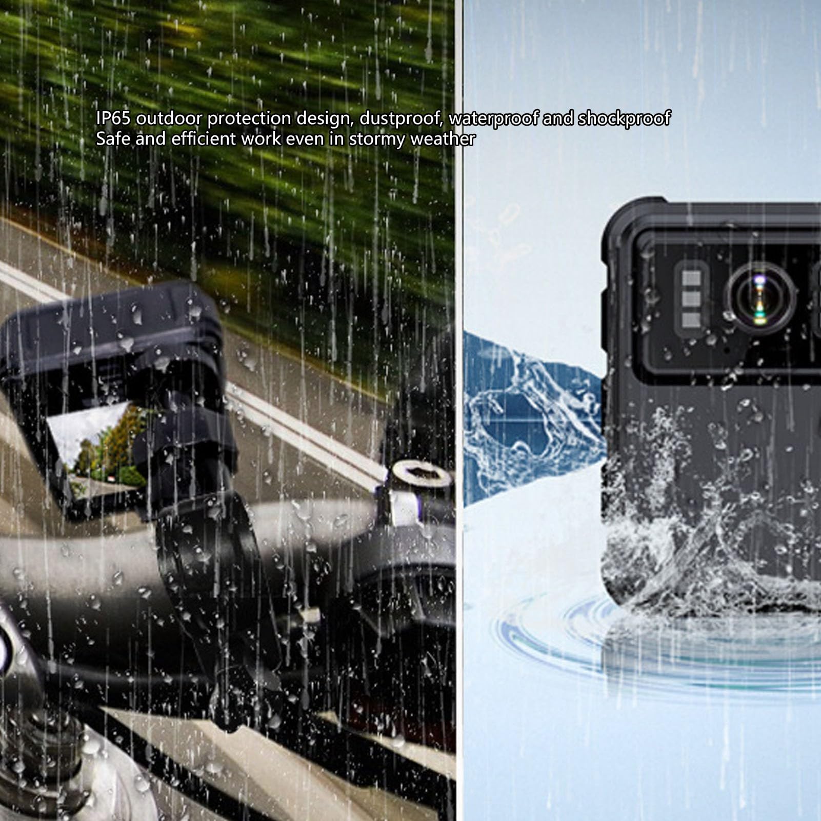 Portable Sports Camera with Back Clip - HD Wide Angle Action Camera for Law Enforcement, Outdoor Adventures & Extreme Sports | Perfect for Police Duty, Cycling, Hiking & Waterproof Activities
