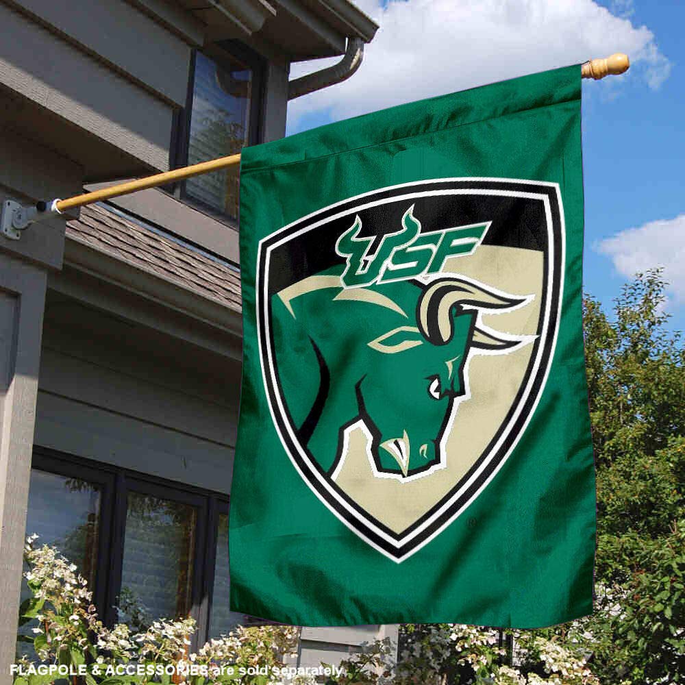 South Florida Bulls House Flag - Officially Licensed NCAA College Team Banner for Outdoor & Indoor Decor - Perfect for Game Day, Tailgating, and Fan Cave