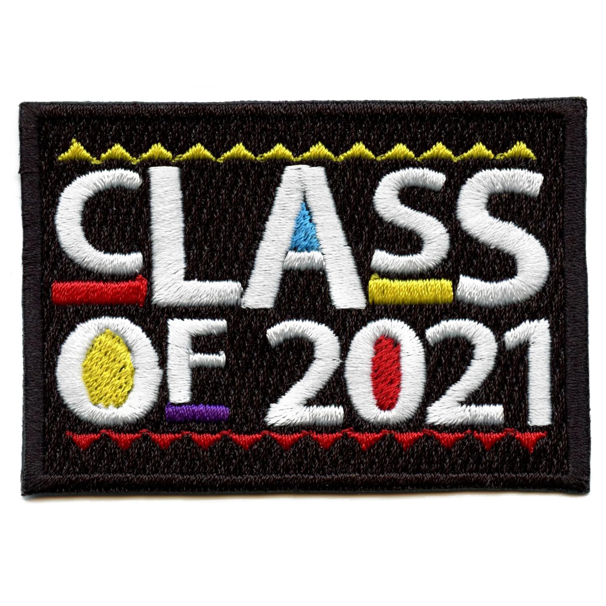 Class Of 2021 HBCU Embroidered Iron-On Patch - Perfect for Graduation Gifts, Jacket Customization & School Pride Accessories