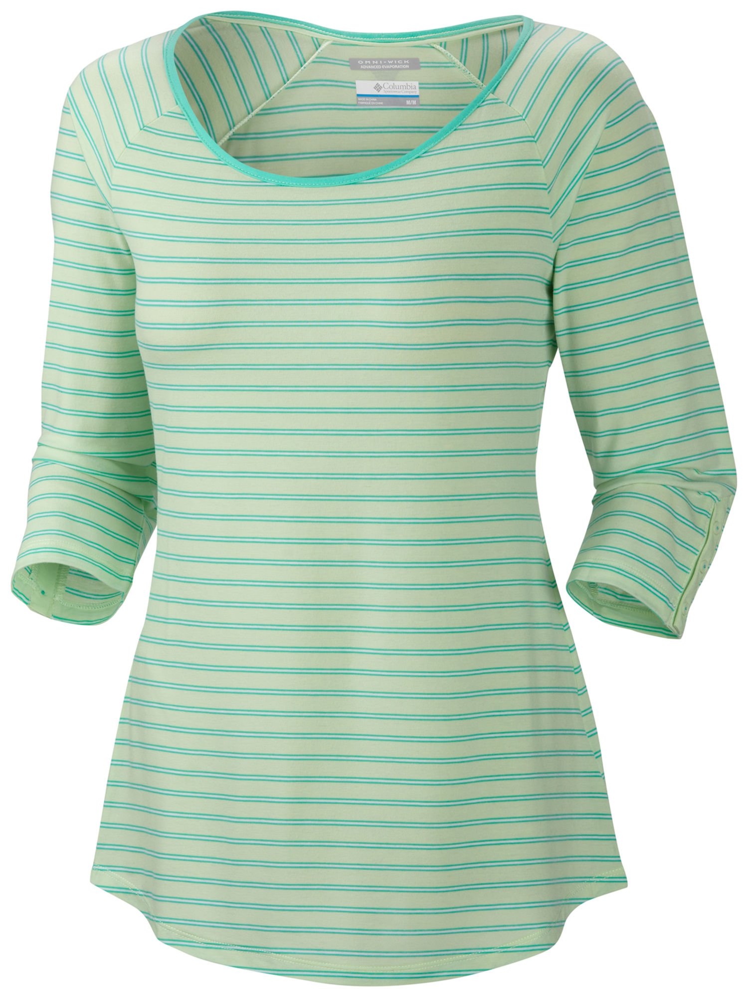 Columbia Women's Reel Beauty 3/4 Sleeve Fishing Shirt - Quick-Dry UPF Sun Protection Activewear for Hiking, Boating & Outdoor Adventures