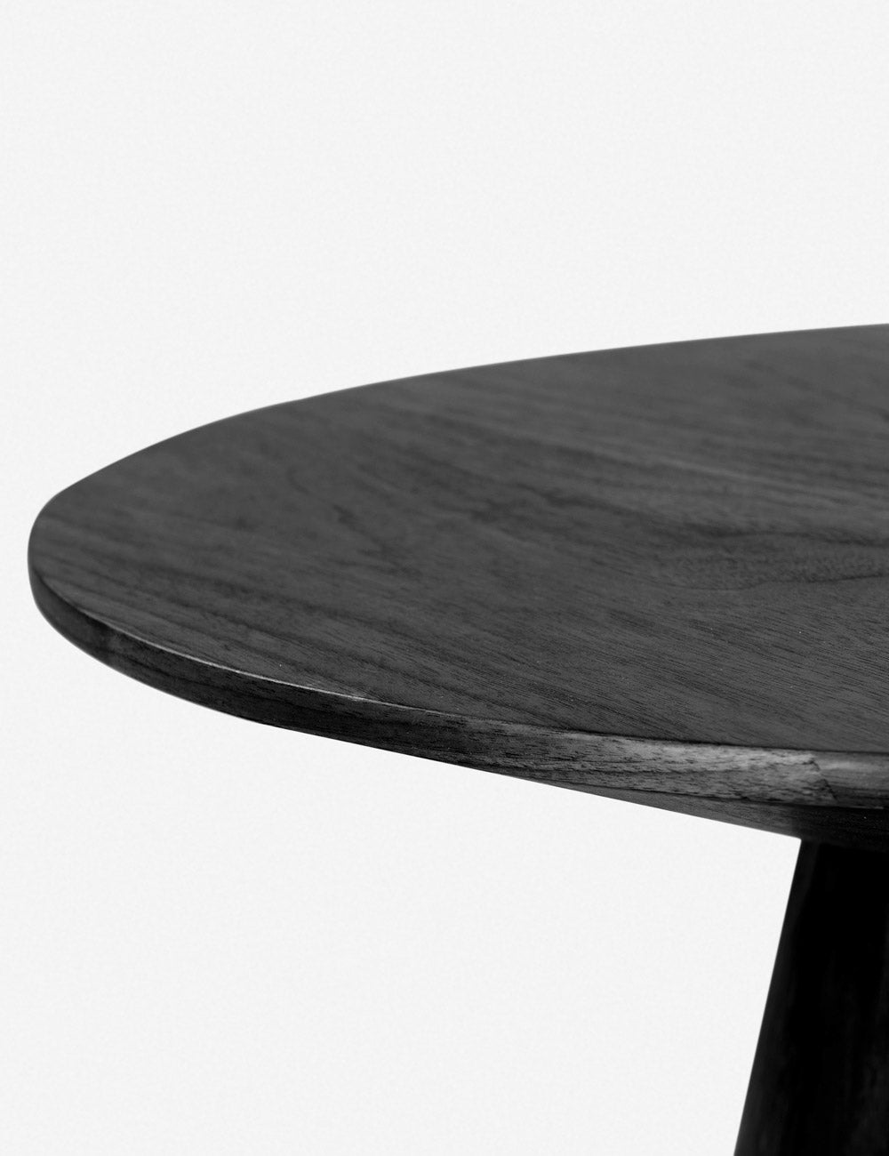 Round Side Table - Modern Wooden End Table for Living Room, Bedroom & Patio - Stylish Accent Table for Home Decor & Small Spaces
