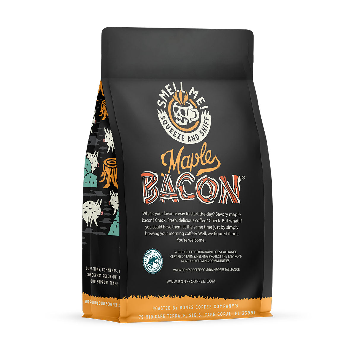 Premium Maple Bacon - 12oz | Smoky Sweet Flavor for Breakfast, Sandwiches & Charcuterie Boards | Gluten-Free & High Protein Snack