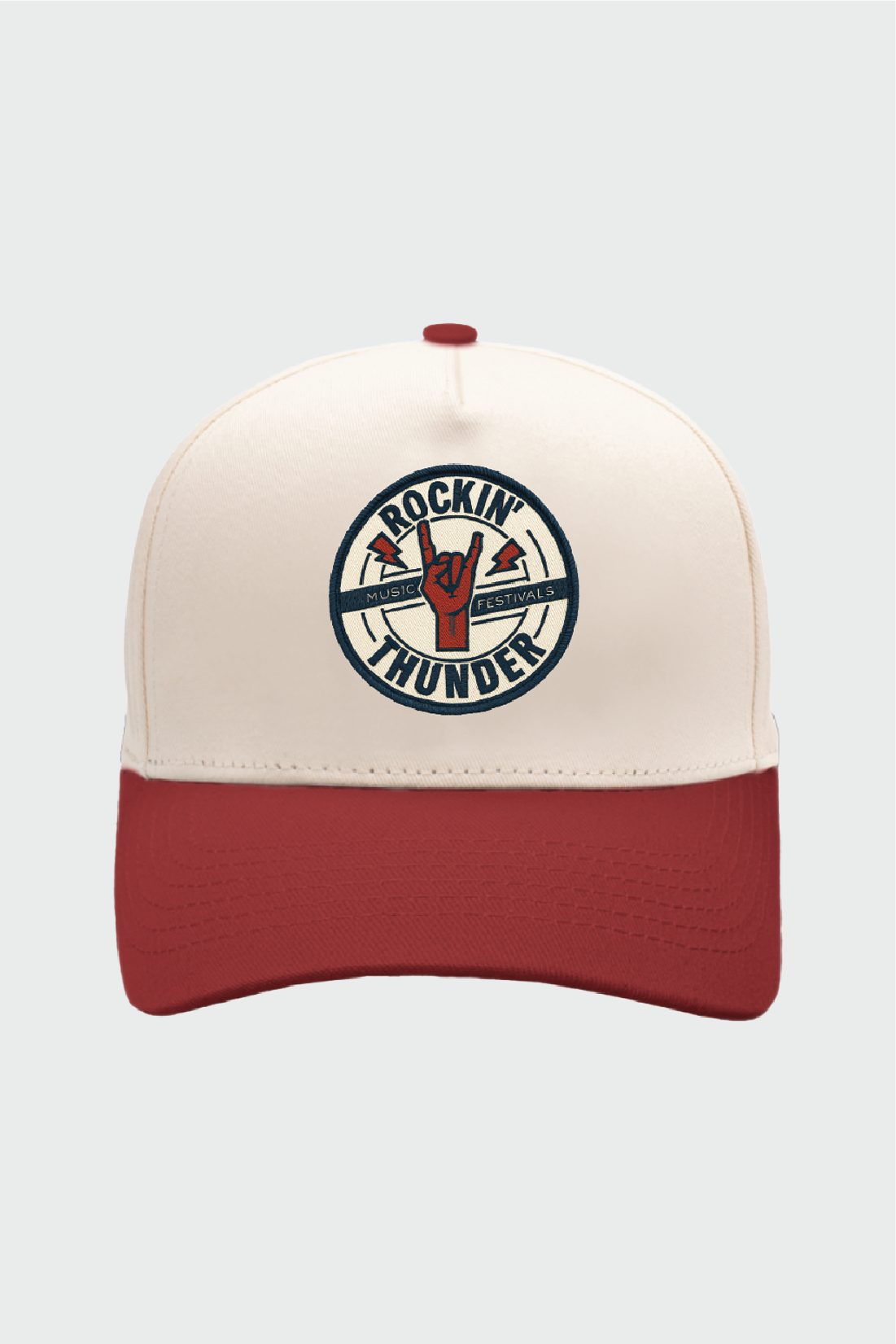 Rockin' Thunder Snapback Hats for Men & Women - Adjustable Baseball Cap with Premium Embroidery - Perfect for Outdoor Sports, Concerts & Streetwear Fashion