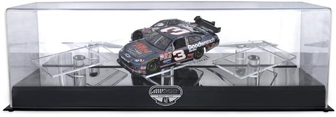 RCR® 40th Anniversary 3-Car NASCAR Display Case - Premium Collector's Showcase for Diecast Models | Perfect for Home Office, Man Cave, or Racing Memorabilia Collection