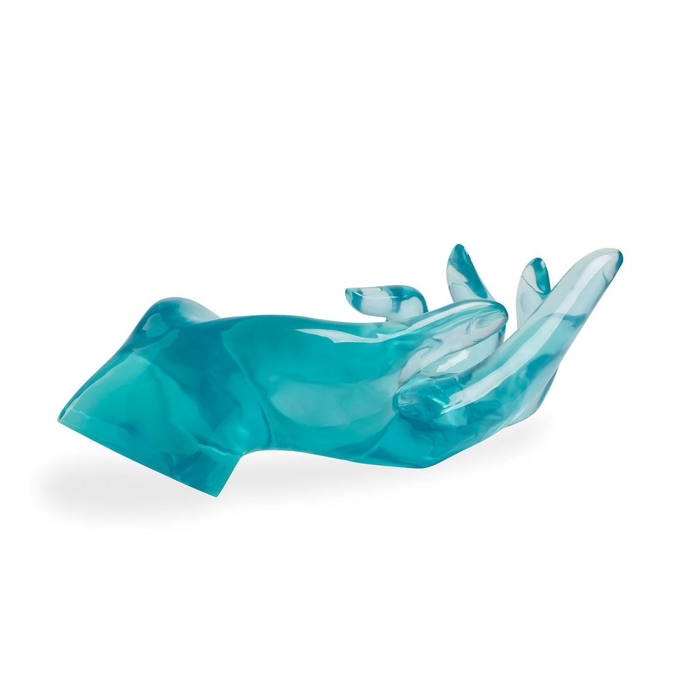 Acrylic Hand Bowl - Clear Modern Serving Dish for Fruits, Nuts & Candy - Perfect for Parties, Weddings & Home Decor