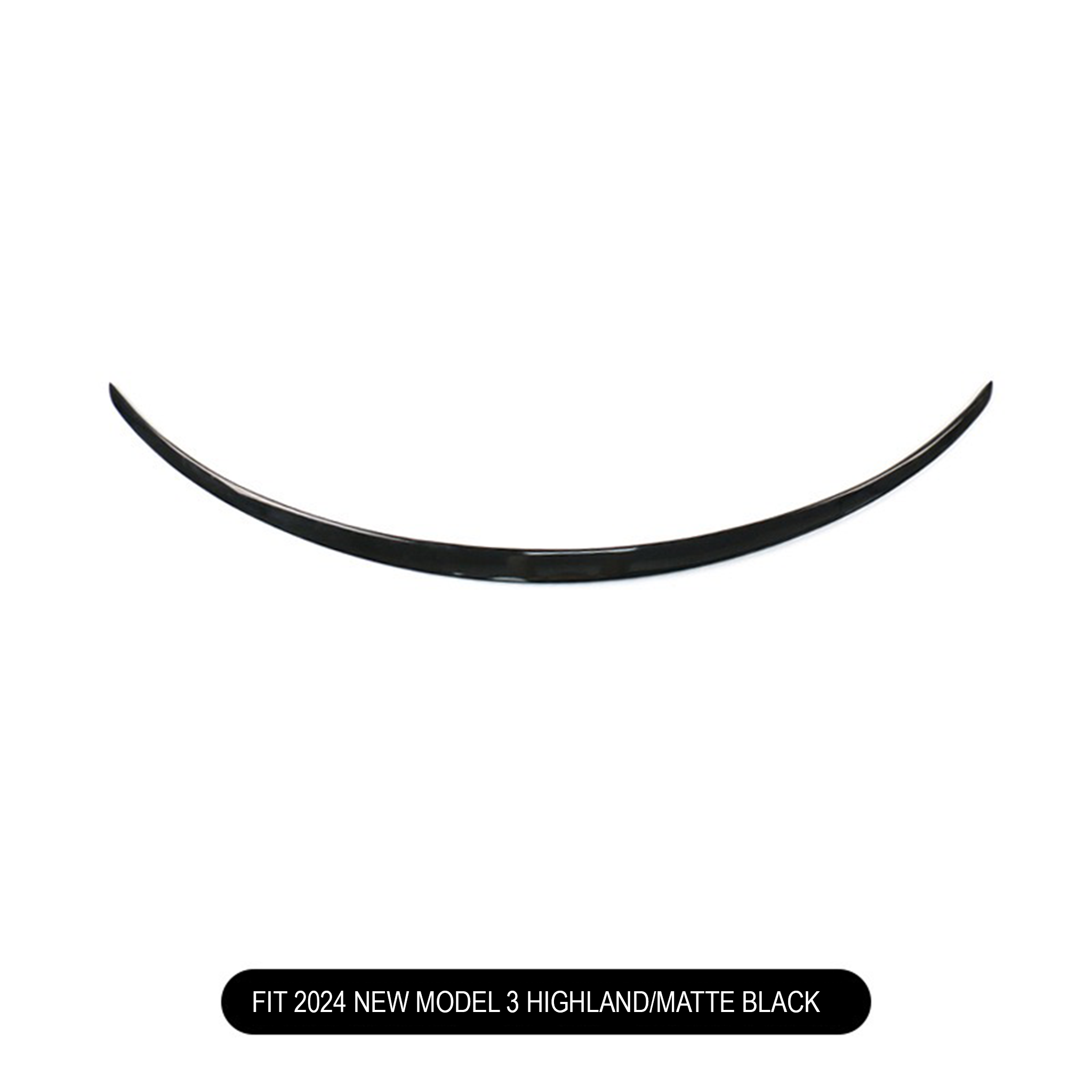High-Performance Rear Spoiler for Tesla Model 3 Highland 2024+ | Carbon Fiber Trunk Lip | EU Stock Available | Enhances Aerodynamics & Sporty Look for Street Racing & Car Shows