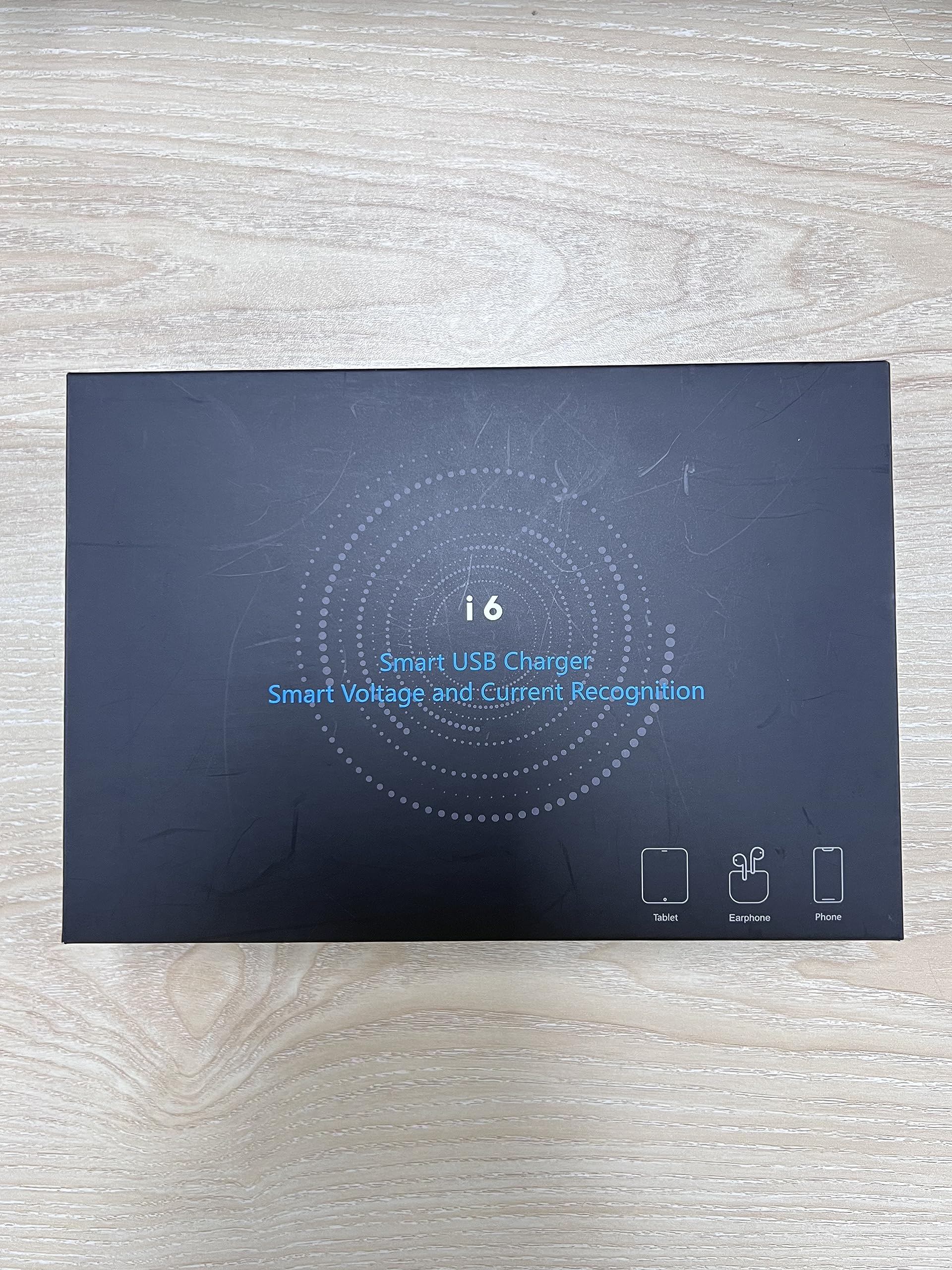 8-Port USB Charging Station with LED Display - Fast Multi USB Wall Charger Hub for iPhone 15/14/13 Pro Max/12/11/Xs/8/Plus, iPad, Samsung Galaxy S21/S20, Pixel 6 - Perfect for Home, Office & Travel Charging Needs