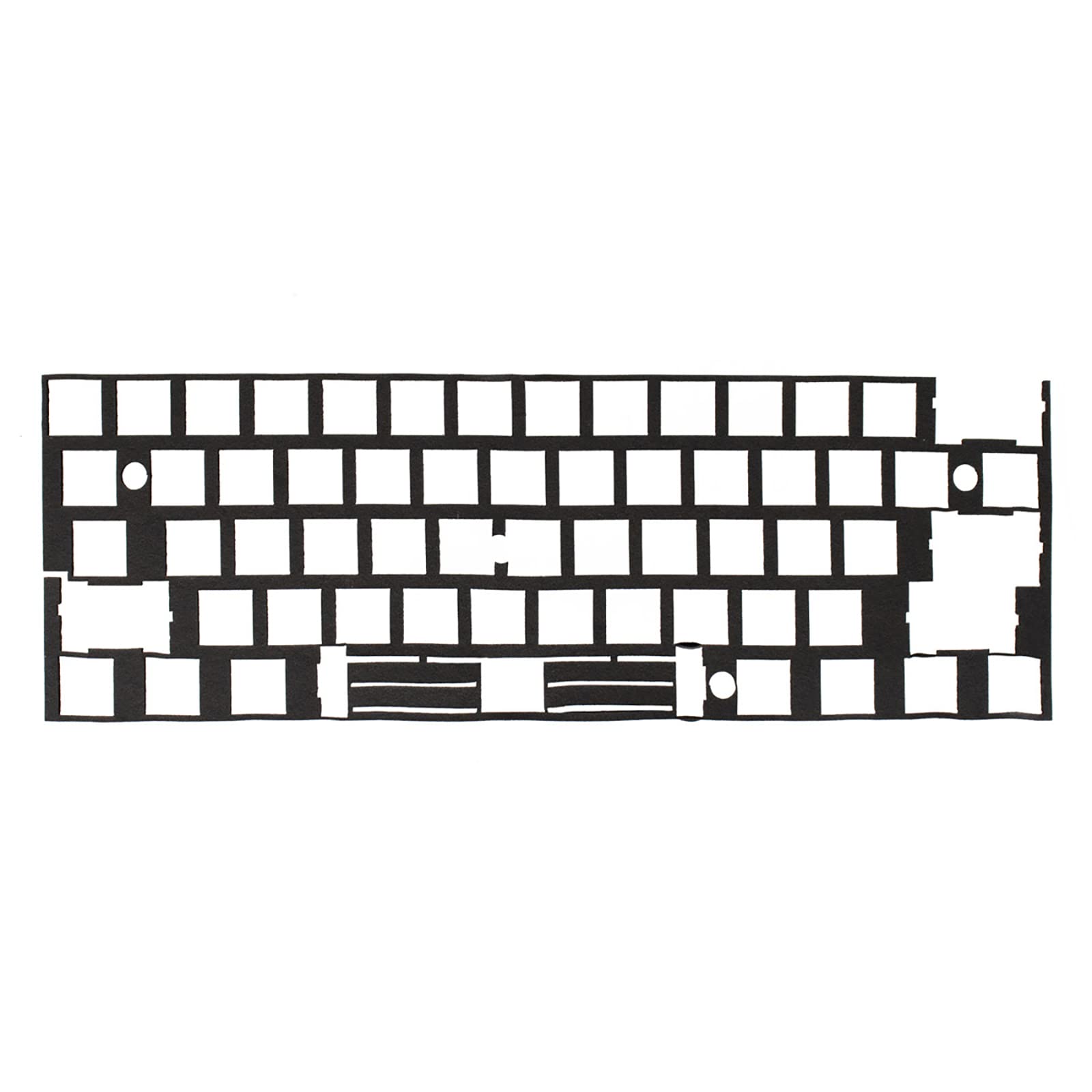61-Piece Keyboard Silencer Foam Pads - Switch Sound Dampeners for Cherry MX & Gateron Switches - Noise Reduction for Mechanical Keyboards - Perfect for Office, Gaming & Quiet Typing