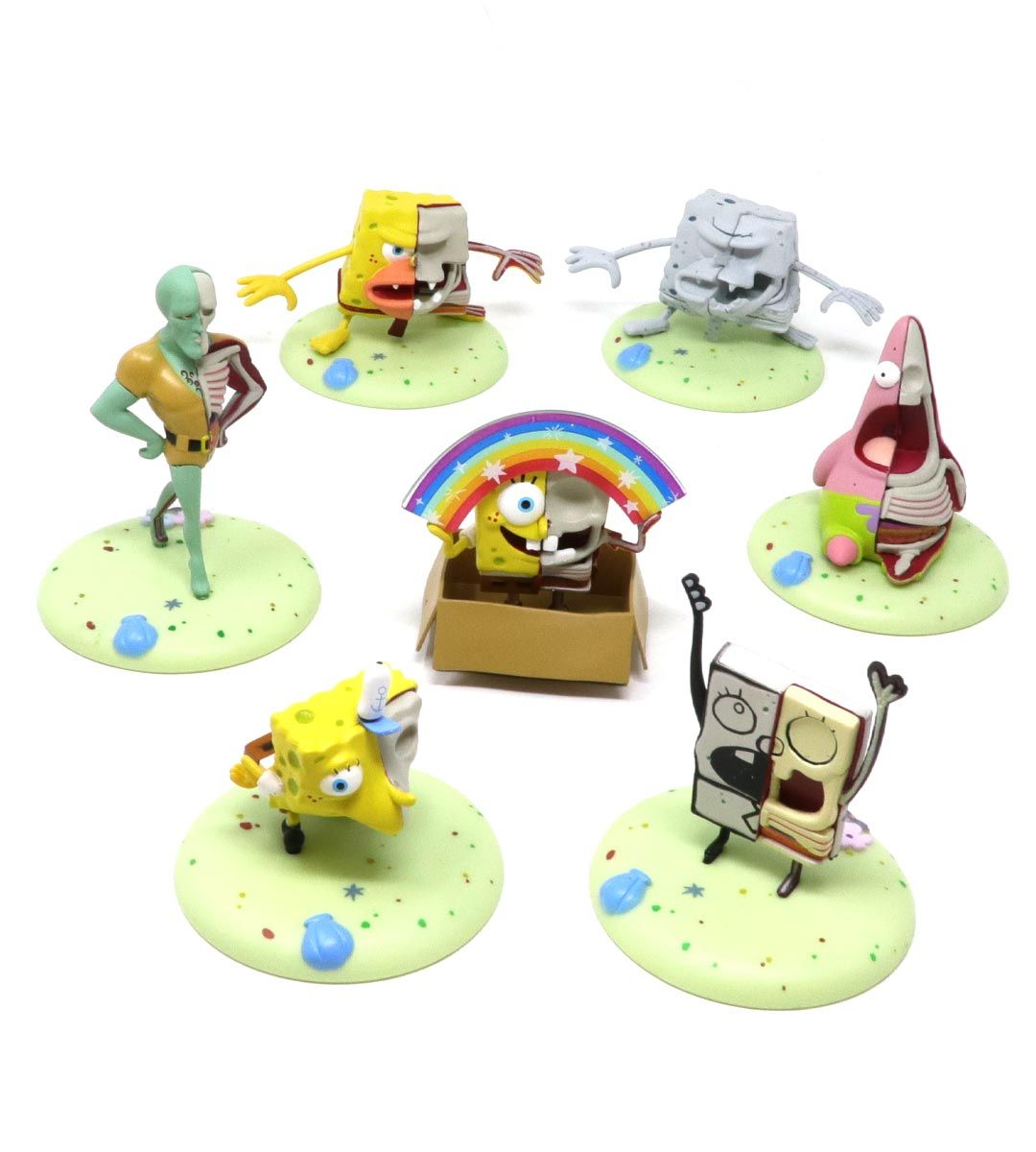 SpongeBob SquarePants Hidden Dissectibles Meme Edition - Fun Collectible Toy for Fans, Perfect for Gifts, Display & Meme Lovers