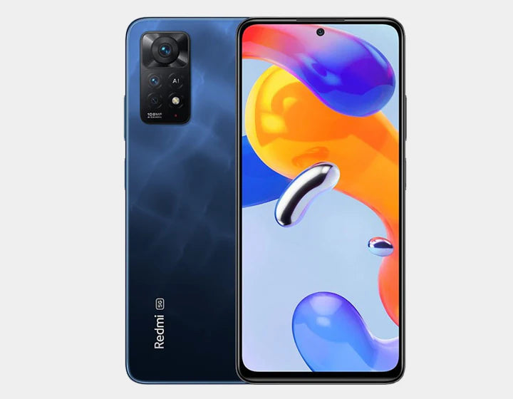 Xiaomi Redmi Note 11 Pro 4G Smartphone - 128GB ROM 6GB RAM, Dual SIM GSM Unlocked (Star Blue) - Perfect for Streaming, Gaming & Business Use