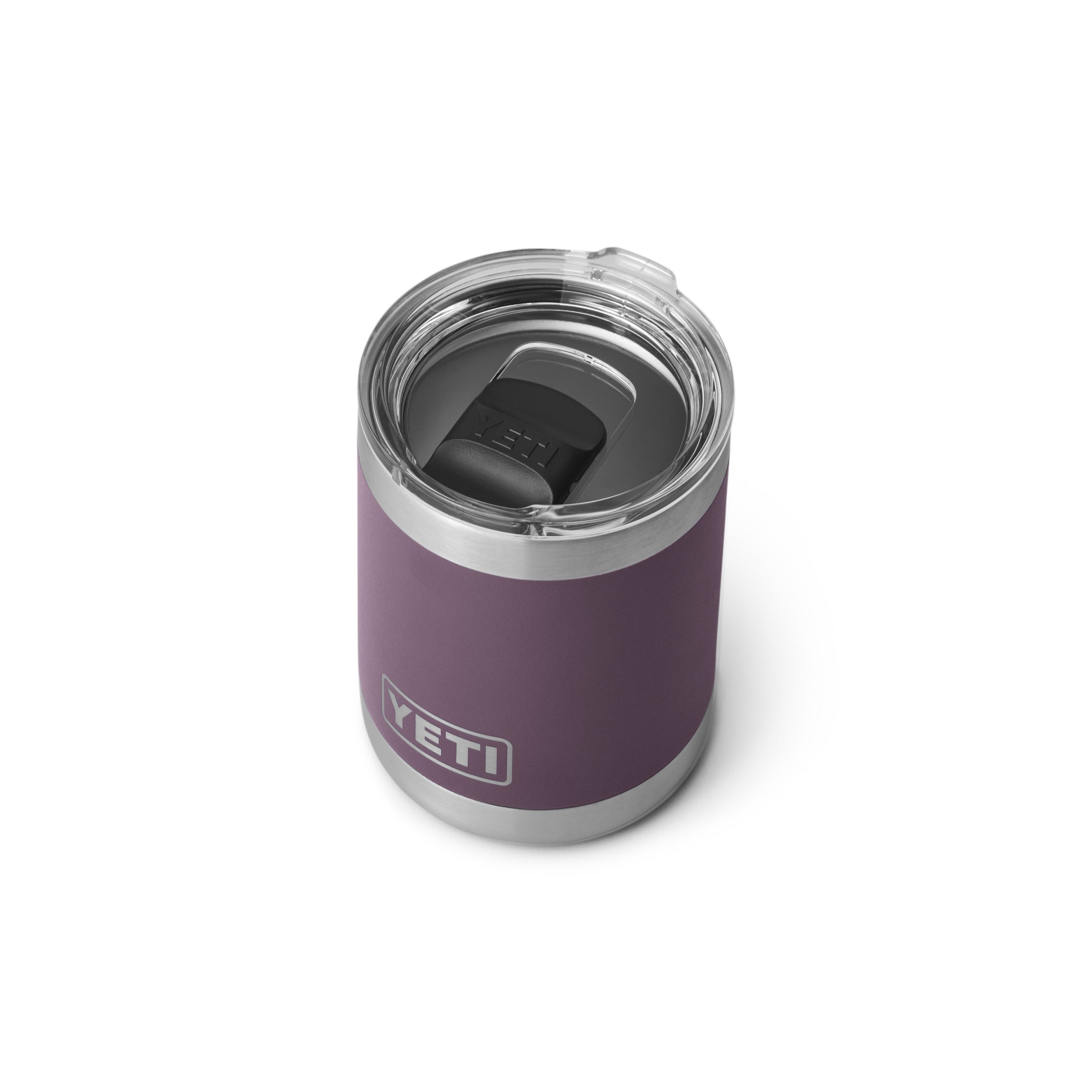 Yeti Rambler 10 oz Lowball Tumbler with Lid - Nordic Purple - Insulated Stainless Steel Cup for Coffee, Tea, and Cocktails - Perfect for Home, Office, and Outdoor Use