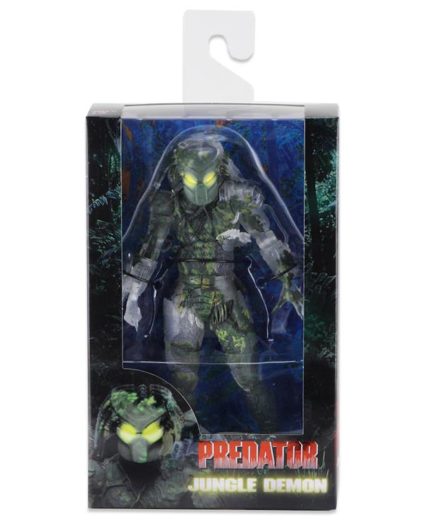 NECA Predator 30th Anniversary Jungle Demon Action Figure - Collectible Predator Toy for Fans, Movie Replica with Detailed Sculpt - Perfect for Display, Gifts, and Action Figure Collections