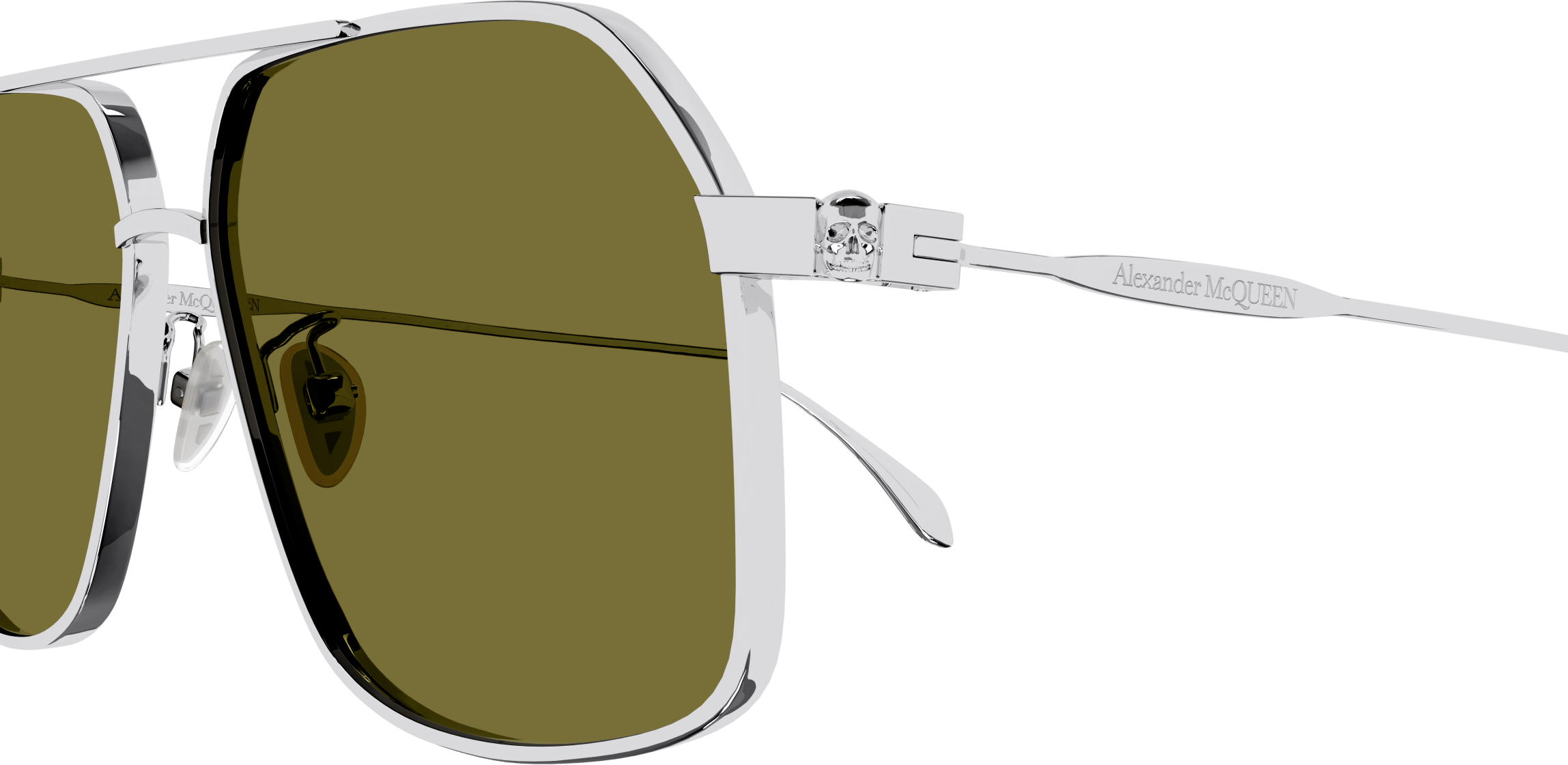 Alexander McQueen AM0372S Sunglasses - Luxury Designer Shades for Men & Women - UV Protection & Stylish Eyewear for Outdoor Activities, Travel & Fashion