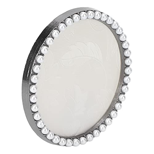 Firm Sturdy Nail Display Board with Retro Delicate Faux Pearls - Professional Nail Color Mixing Palette for Salon & Home Practice - Perfect for Nail Artists & DIY Enthusiasts - Great for Nail Art Design, Salon Displays & Home Manicure Practice