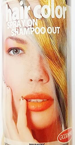 Wash Out Temporary Hair Color Spray - Rose Gold Hair Dye for Quick & Easy Color Change | Perfect for Parties, Halloween & Cosplay