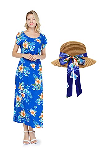 Hibiscus Blue + Hat