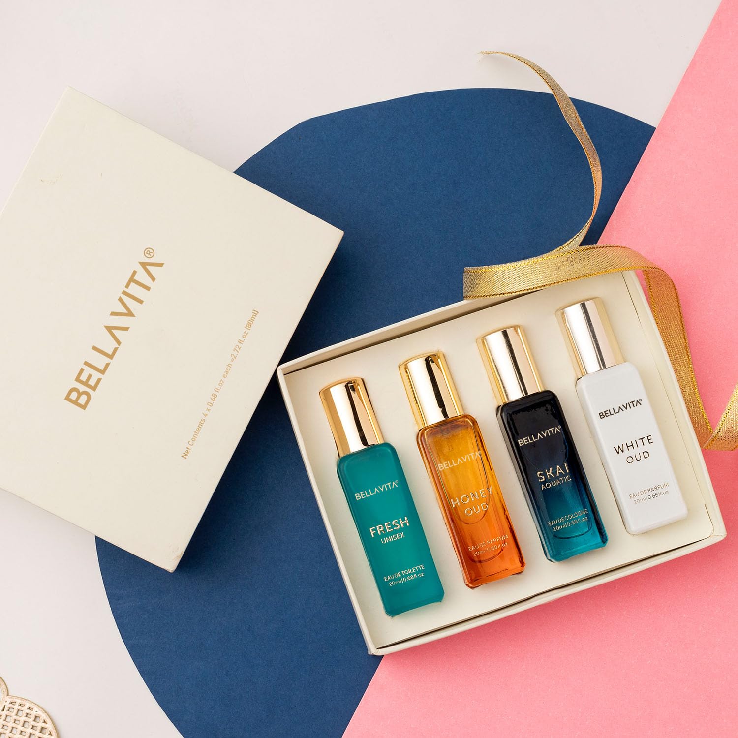Luxury Women's Perfume Gift Set - 8 x 20ml Eau de Parfum (5.41 fl oz) | Date, Senorita, Skai, Fresh, White Oud, Glam, Rose & Honey Oud Scents | Vanilla, Floral, Musk, Marine, Citrus & Oud Fragrances | Perfect for Dating, Parties, Work & Special Occasions