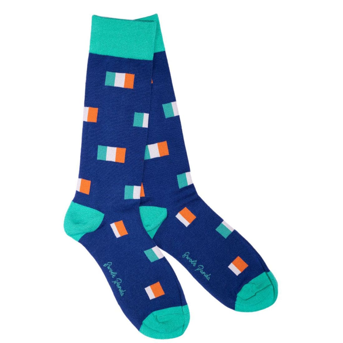 Irish Flag Bamboo Socks for Men & Women - Comfortable St. Patrick's Day Socks - Perfect for Gifts, Parties & Everyday Wear