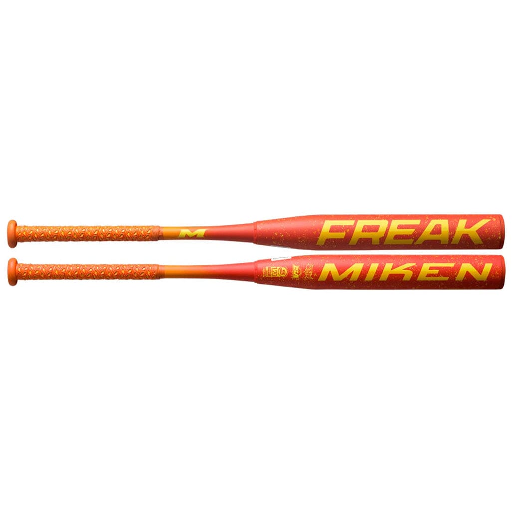 **Miken Freak USSSA Balanced 2-Piece Slowpitch Softball Bat (MSU5FRKB) - 2025 Model - Perfect for Power Hitters & League Play**    **Use Cases:** Ideal for competitive slowpitch softball leagues, home run derbies, and power hitters seeking maximum performance.