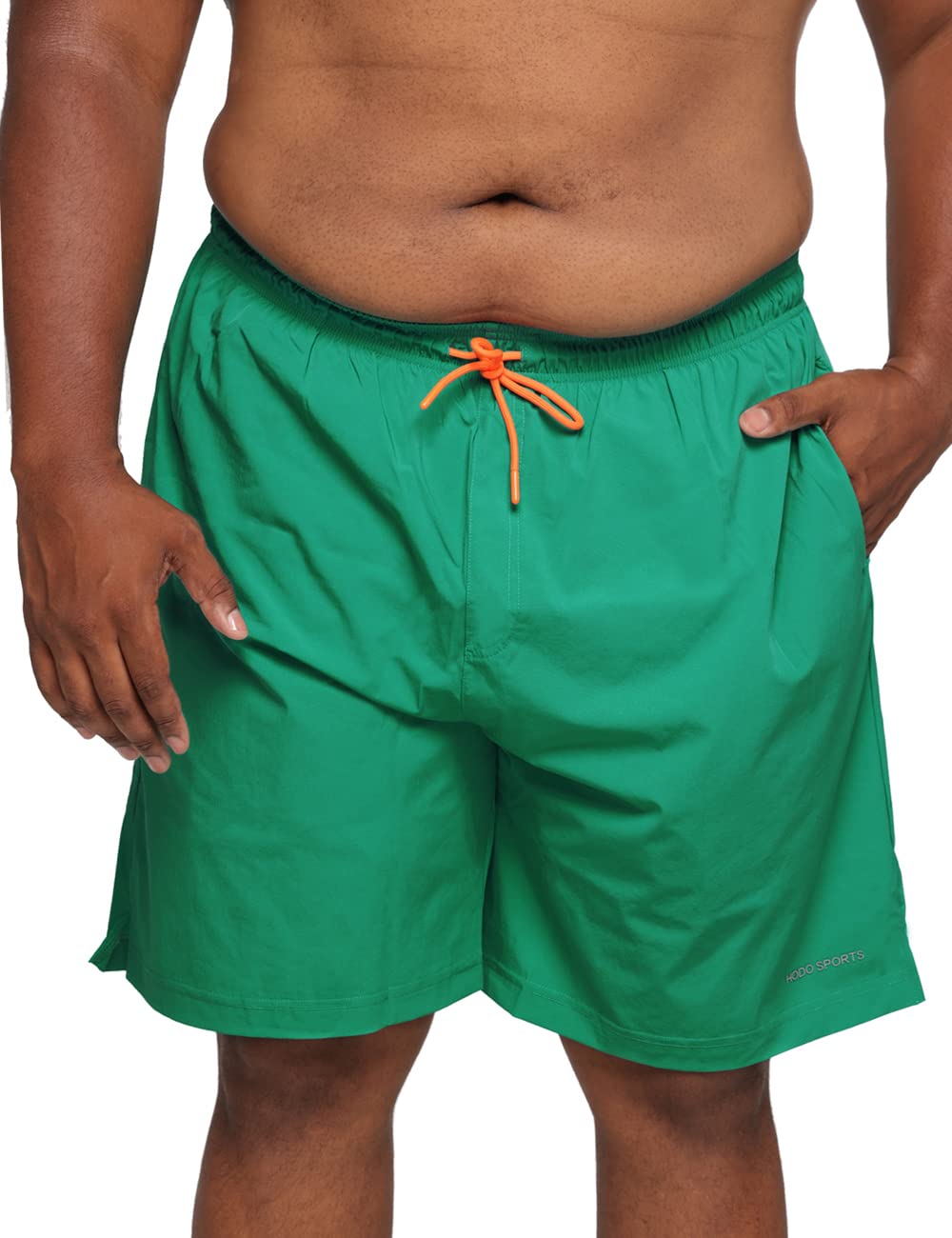 HODOSPORTS Big and Tall Swim Trunks for Men 3X-6X - Quick Dry, UPF 50+ Plus Size Board Shorts for Beach, Pool & Water Sports