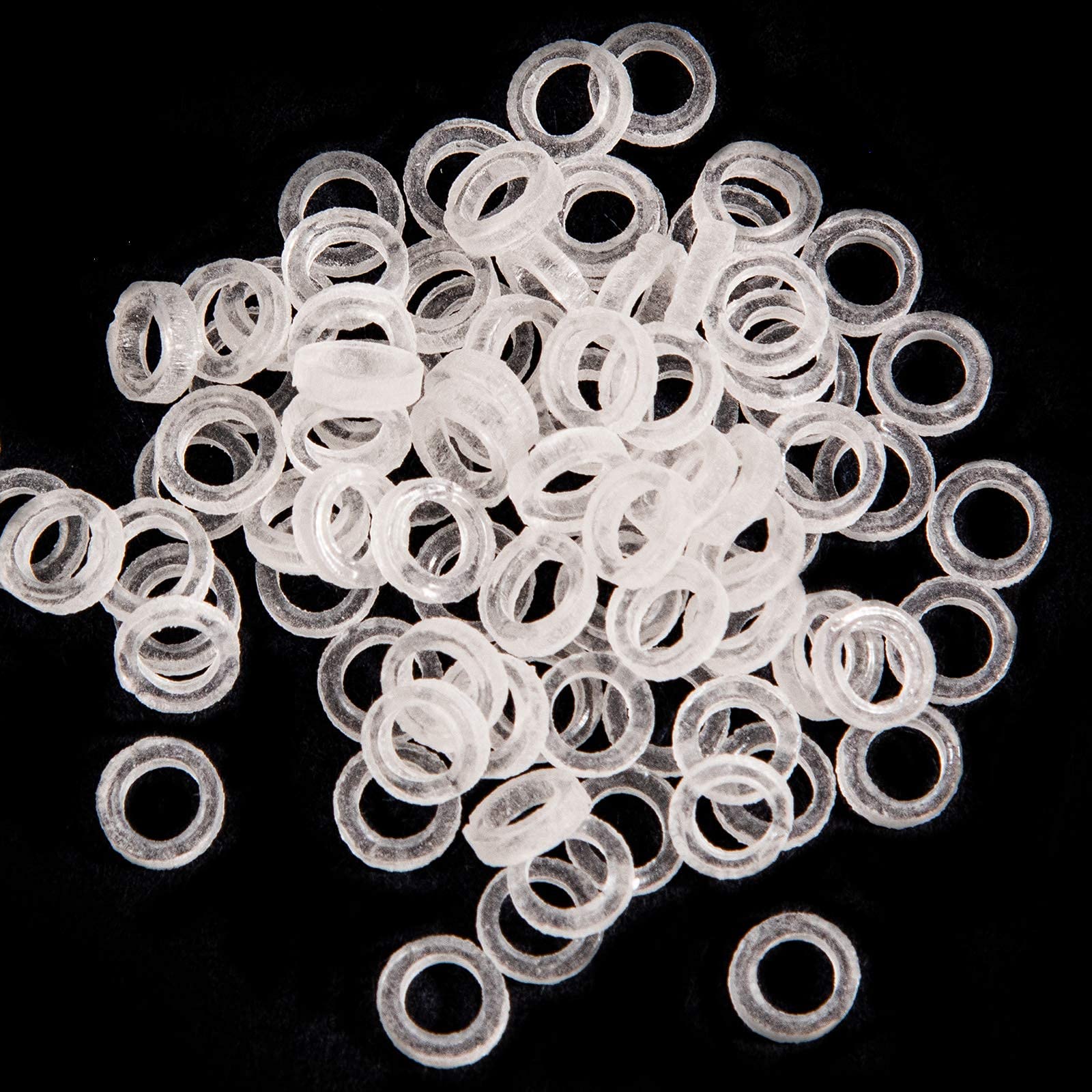 JMU Orthodontic Elastics 3/16 Heavy - 500 Pack Latex-Free Dental Rubber Bands for Braces | Made in USA | Perfect for Teeth Alignment & Jaw Correction