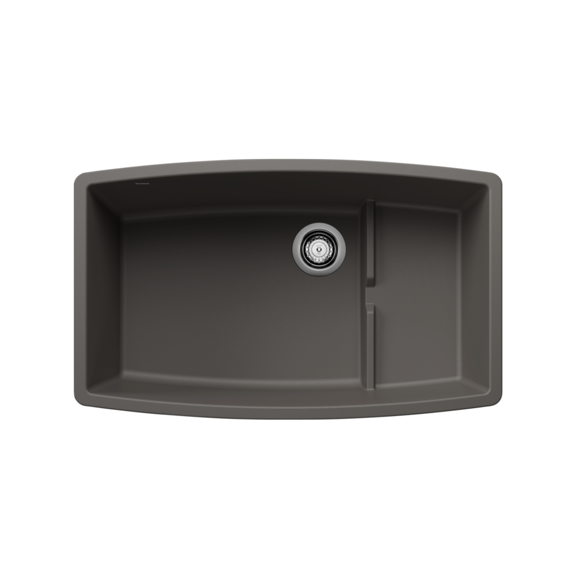Blanco Performa Cascade Single Bowl SILGRANIT Kitchen Sink - Durable Stain-Resistant Undermount Sink for Modern Kitchens | Perfect for Food Prep, Dishwashing & Entertaining