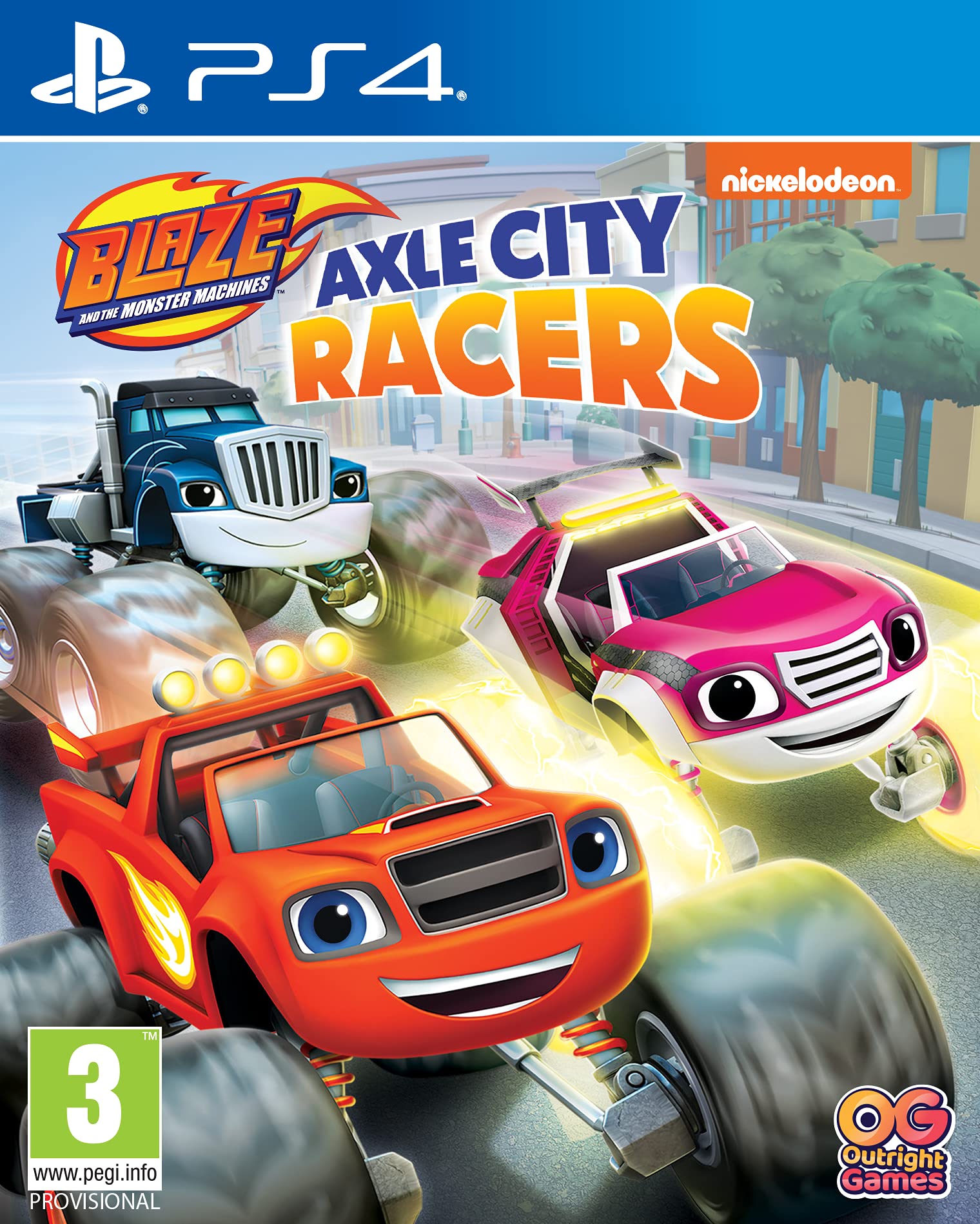 Blaze and The Monster Machines: Axle City Racers - PS4 Racing Game for Kids | Fun Family Adventure & Educational Play