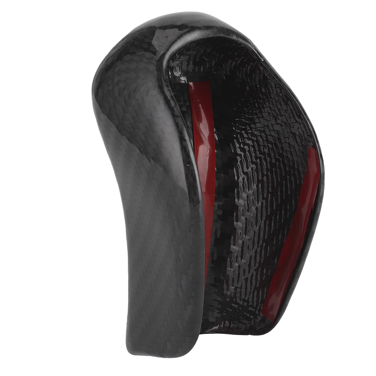 Aramox Carbon Fiber Gear Shift Head Cover for Maserati Levante & Quattroporte - Premium Shift Knob Handball Trim - Perfect for Car Interior Upgrade & Luxury Driving Experience