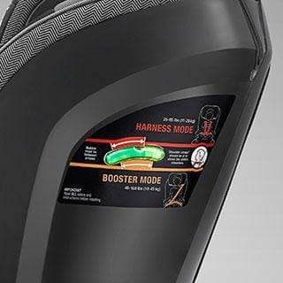 Chicco MyFit Harness + Booster Car Seat in Atmosphere - Safe & Comfortable Convertible Car Seat for Toddlers to Big Kids - Perfect for Road Trips & Daily Commutes