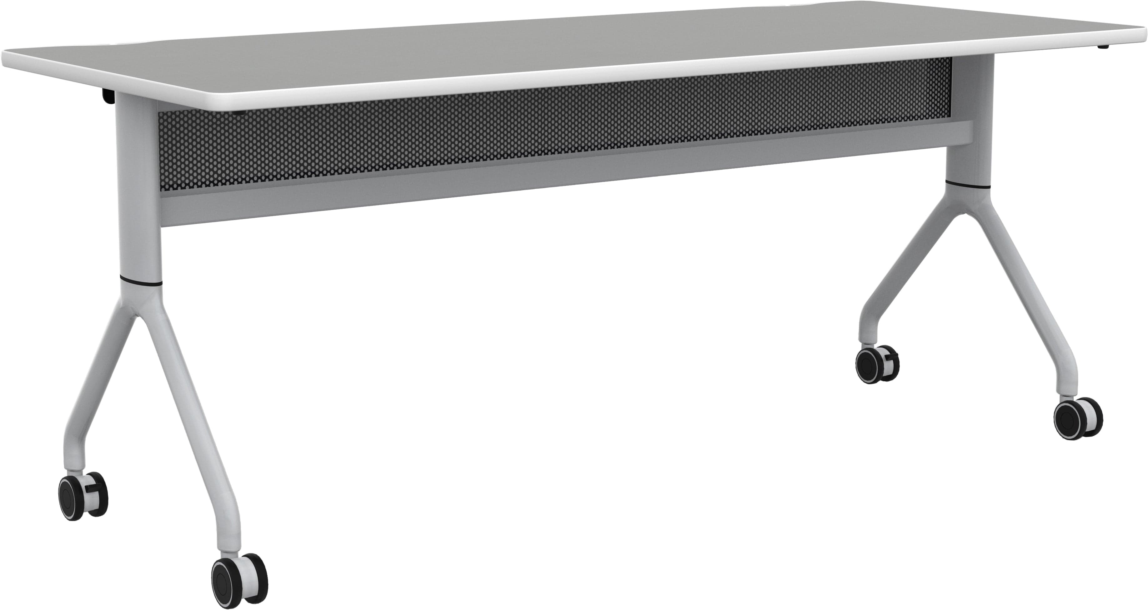 Safco Rumba 72 x 30 Inch Flip Nesting Table - Space-Saving Office & Home Furniture for Small Spaces, Meetings & Multi-Purpose Use [RBA7230FL]